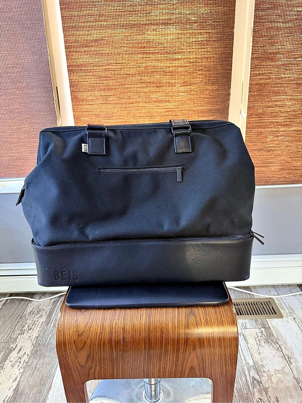 BÉIS The Weekender Black Travel Bag